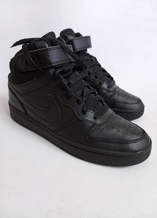 Кожаные кроссовки nike
