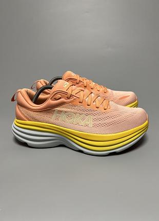 Кросівки для комфортної ходьби бігу тренувань hoka one one bondi 8 оригінал 1127952 scpp
