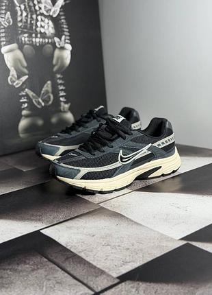 Nike initiator black grey/найк инициатор чёрные с белым 41 42 43 44 45