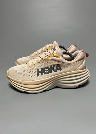 Кросівки для комфортної ходьби бігу тренувань hoka one one bondi 8 оригінал 1127952 cmv