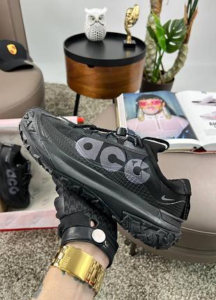 Мужские кроссовки nike acg mountain fly 2 low black grey 41-42-43-44-45