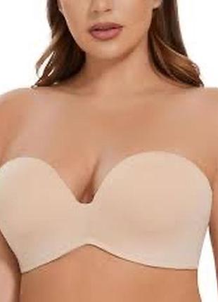 Бюстгальтер без брителей wonderbra бежевый 90 g