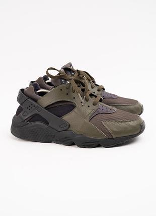 Кросівки чоловічі nike air huarache оливкові хакі розмір 44