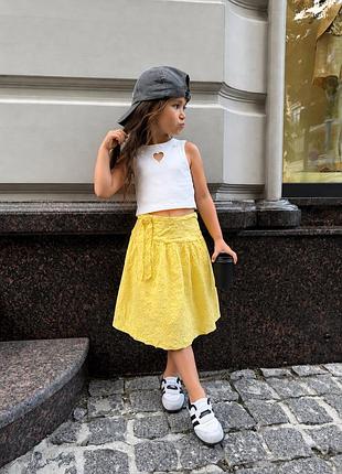 Спідничка zara для дівчинки 128