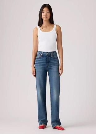 Джинси levi’s ribcage full length - straight leg