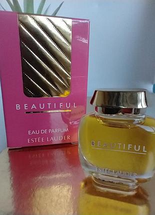 Beautiful estee lauder вінтажна мініатюра 5ml