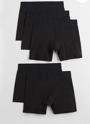 Трусы-боксеры для мужчин h&amp;m 
5 шт
