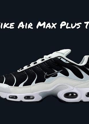 Nike air max plus tn white black