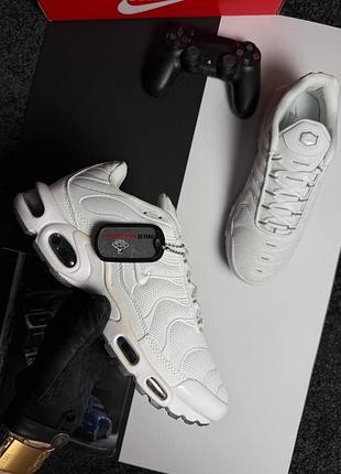 Чоловічі кросівки nike air max plus tn white 2