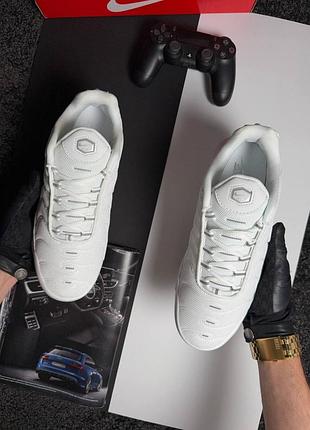 Чоловічі кросівки nike air max plus tn white 3