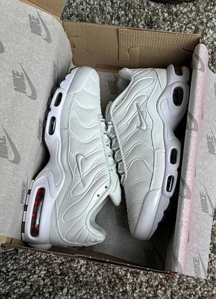 Чоловічі кросівки nike air max plus tn white 7