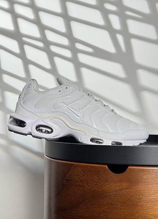Чоловічі кросівки nike air max plus tn white 8