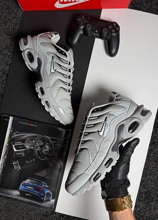 Чоловічі кросівки nike air max plus tn pale grey 10