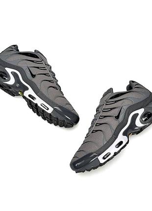 Чоловічі кросівки nike air max plus tn grey white 5