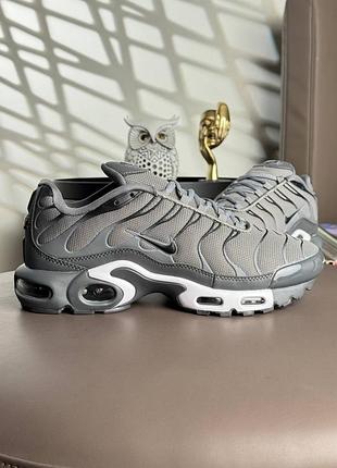 Чоловічі кросівки nike air max plus tn grey white