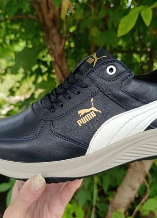 Кроссовки мужские puma,синие,размер 42