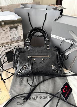 🖤balenciaga le city premium натуральная кожа сумка брендовая с комплектом🖤 баленсиага 🖤