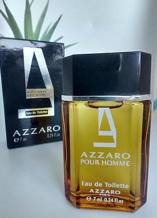 Azzaro pour homme, edt, оригинал, винтаж, редкость, миниатюрка, vintage