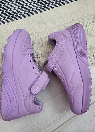 Фіолетові кросівки skechers 34розмір, 21.5см