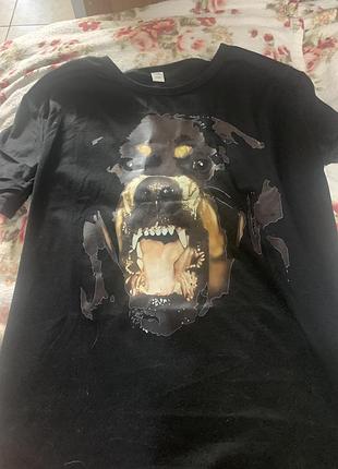 Футболка givenchy чорна, розмір s