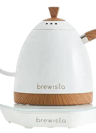 Чайник brewista 1000 ml білий white wood