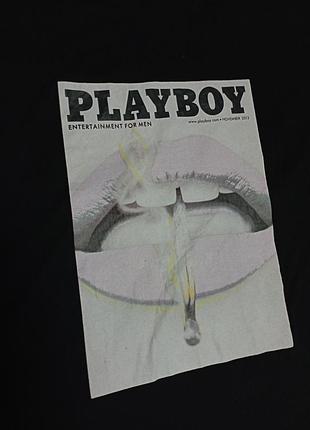 Футболка playboy x missguided,оверсайз !