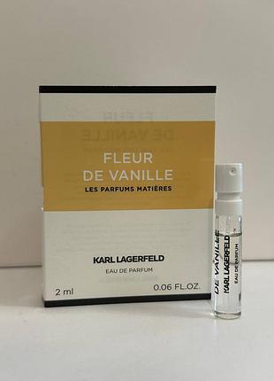 ❤️karl lagerfeld fleur de vanille, пробник, оригінал
