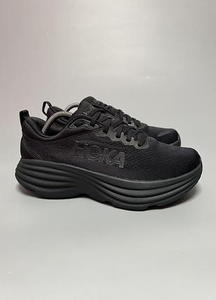 Кросівки для комфортної ходьби бігу тренувань hoka one one bondi 8 оригінал 1127952 bblc