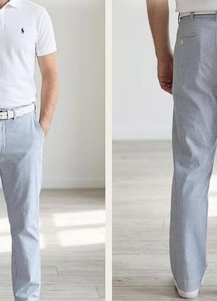 Штани polo ralph lauren slim fit textured striped pant