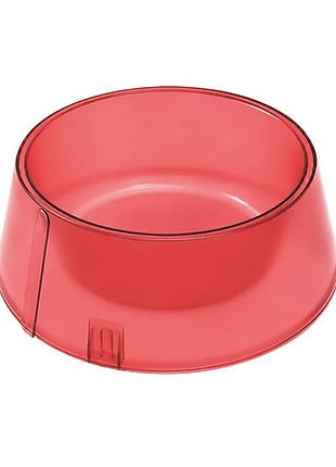 Миска для собак котів taotaopets 07a6601 red пластикова 15 см 5 шт.