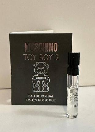 ❤️moschino toy boy 2, пробник, оригінал