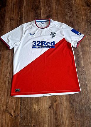 Мужская уникальная футболка jersey castore rangers fc сезона 2022-2023 оригинал