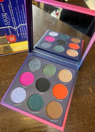 Pase starshower eyeshadow palette – эффектная лимитированная палетка профессиональных теней для век от известного польского бренда pase