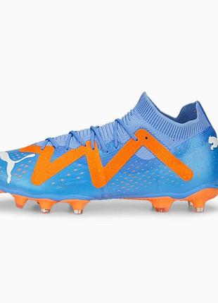Детские футбольные бутсы puma future match fg/ag