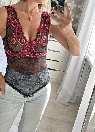 Боді з мережива intimissimi p.s