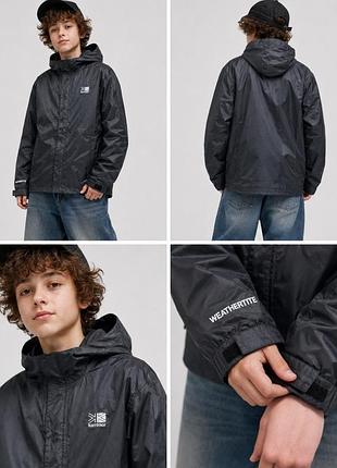 Ветро-влагозащитная куртка karrimor weathertite с капюшоном и подкладкой-сеткой