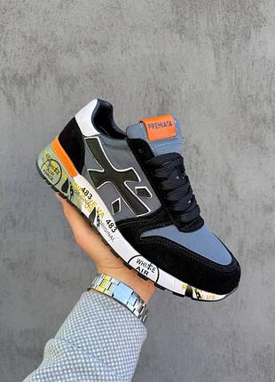 Premiata mick grey/orange