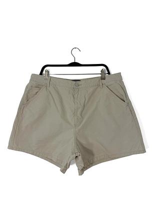 Бежевые женские шорты бермуды asos design