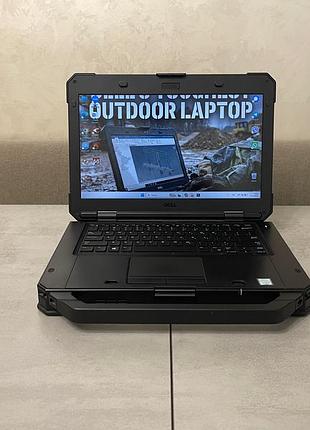 Захищений ноутбук dell 5424&nbsp;rugged, 14" fhd ips, i7-8650u, 16gb, 256gb, radeon rx 540 4gb. гарантия