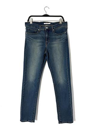 Сині жіночі джинси levis 312 shaping slim