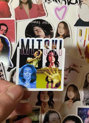 Наклейки/наліпки з mitski
