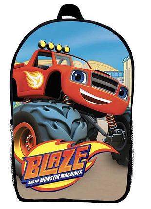 Рюкзак вспыш и чудо машинки детский (gear bag mini blaze 01) черный, 29 х 21 х 9 см