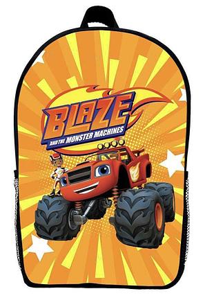 Рюкзак вспыш и чудо машинки детский (gear bag mini blaze 05) черный, 29 х 21 х 9 см