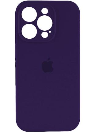Чохол для смартфона silicone full case aa camera protect for apple iphone 15 pro max 59,berry purple