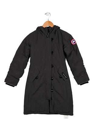 Натуральный пуховик canada goose на 7-8 лет