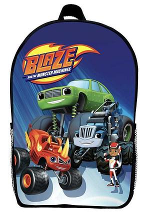 Рюкзак вспыш и чудо машинки детский (gear bag mini blaze 02) черный, 29 х 21 х 9 см