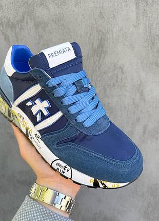 Premiata lander «ocean» navy/blue 3