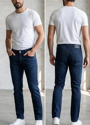 Джинсы j.lindeberg jay mid-rise slim fit raw denim w32 l32, оригинал, швеция 🇸🇪