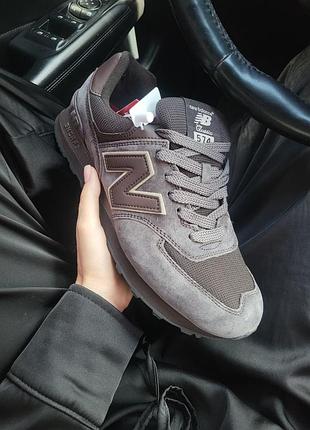 Чоловічі кросівки new balance 574 brown​