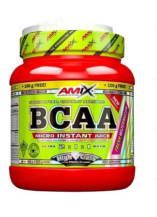Амінокислоти amix nutrition bcaa micro instant juice кавун 400 г + 100 г
